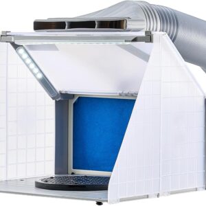 VEVOR Airbrush-Spritzkabine 4 m³/min mit LED & Abluft