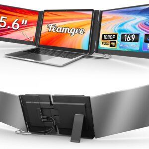 Teamgee tragbarer 15,6" FHD Monitor für Triple Display