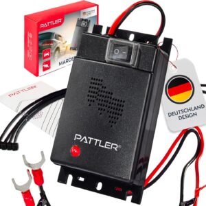 PATTLER® Marderschreck Ultraschall 12V – Marderabwehr mit 60m² Reichweite