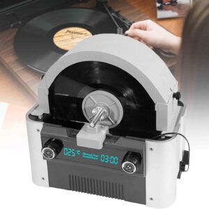 SioNS Ultraschall-Schallplattenreiniger, 6L, 10 Platten