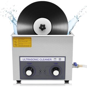 Ultraschall-Schallplattenreiniger 0,6l, tragbar mit Timer