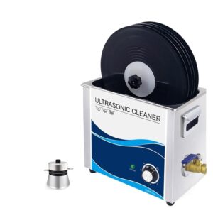 Ultraschallreiniger 6,5 L für Schallplatten – 180 W, Edelstahl