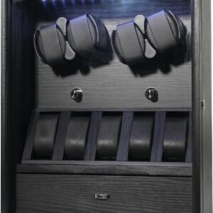 ORYX Vision Uhrenbeweger für 4–9 Automatikuhren, weiß