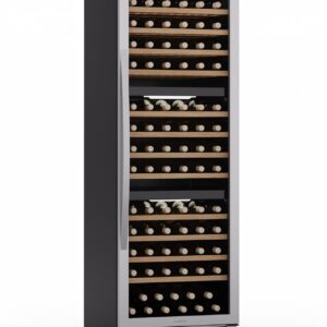 Klarstein Vinovilla Trio Weinkühlschrank – 144 Flaschen, 3 Zonen
