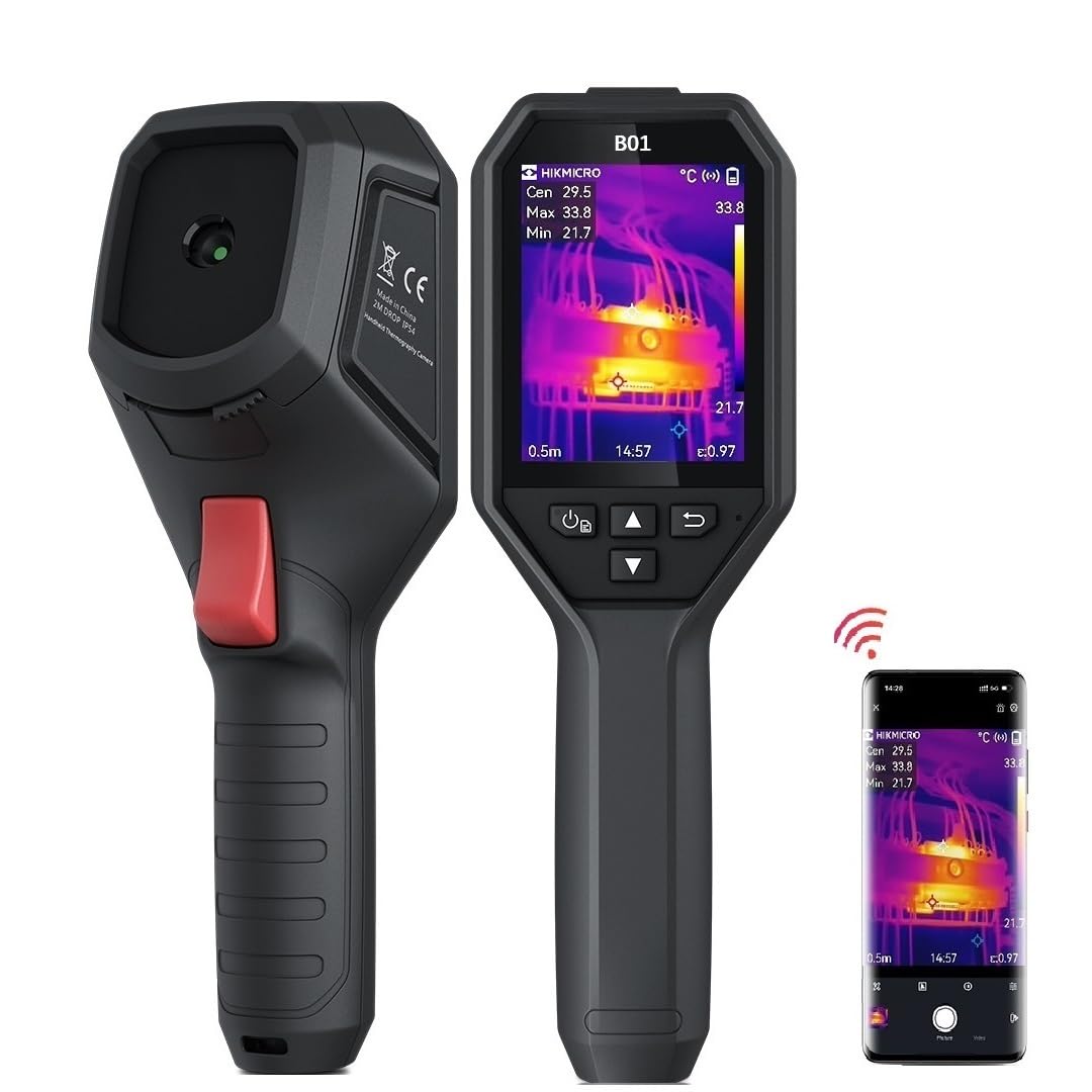 HIKMICRO Wärmebildkamera B01 – 256x192 IR, Wifi, 49.152 Pixel
