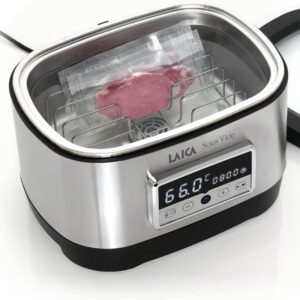 LAICA Sous Vide SVC200 – 8L, 700W, Edelstahl, präzise Temperaturregelung