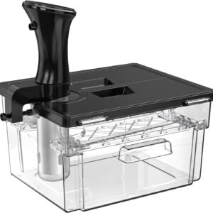 Sous Vide Behälter 11L mit Deckel & Gestell - für alle Sous Vide Geräte