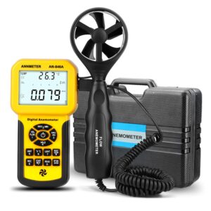 AIOMEST Digital-Anemometer AI-846A – Windmesser für präzise Messungen