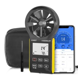 AIOMEST 6000WM-A APP Windmesser mit Bluetooth
