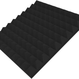 Lenacustica Akustikschaum pyramiden 50x50x5cm – Schallschutz für Studio