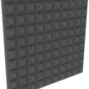 Akustikschaumstoff Pyramiden 50x50x5cm für Studio & Podcast