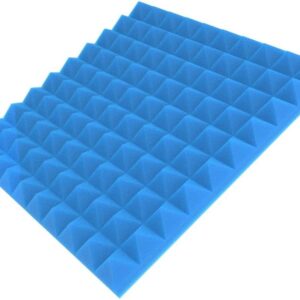 Akustikschaumstoff Pyramiden 50x50x5 cm – Schallschutz für Studio & Podcast
