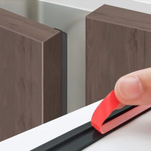 Schranktür-Dichtungsstreifen 5x2,8m schwarz, staubdicht & schalldämmend