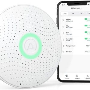 Airthings Wave Plus – Luftqualitätsmonitor für Radon & CO₂