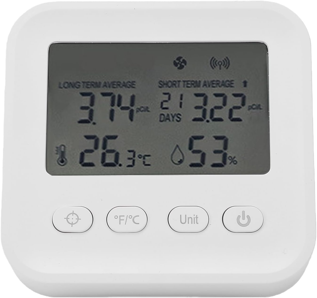 Elprico Radondetektor DM307 – 4-in-1-Überwachung
