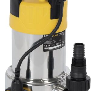 Powerplus Tauchpumpe 1100 W, 15.000 l/h, Edelstahl