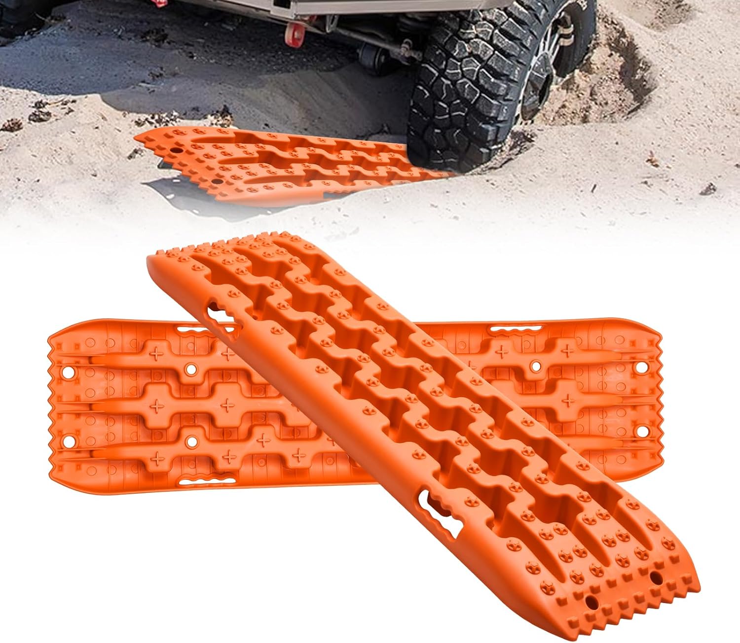 Sandbleche 2-tlg. für SUV & Wohnmobil – Offroad-Traktionshilfe