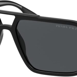 Prada Linea Rossa SPS 01X Sonnenbrille Schwarz/Grau Herren