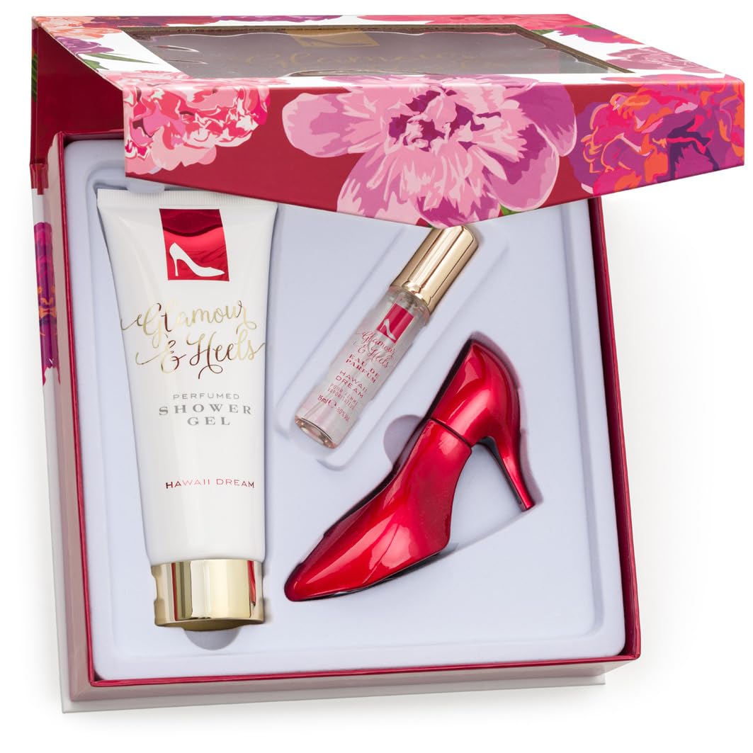 Glamour & Heels Hawaii Dream Set – Parfüm, Duschgel & Taschenspray