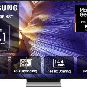 Samsung OLED 4K S90F, 48 Zoll – Premium-Fernseher mit 144Hz & HDR