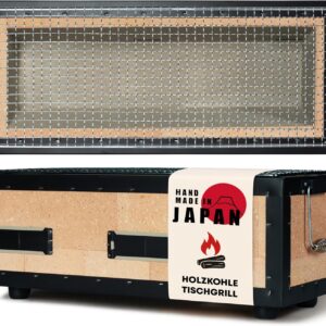 Konro Grill – Japanischer Holzkohlegrill (M, 54x23cm)