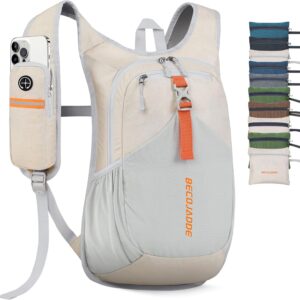 BECOJADDE 15L Tagesrucksack Herren/Damen – Leicht & Faltbar