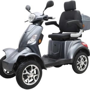 elrofu VITA CARE 4000 – 4-Rad Senioren-Elektromobil, 25 km/h, 50 km Reichweite