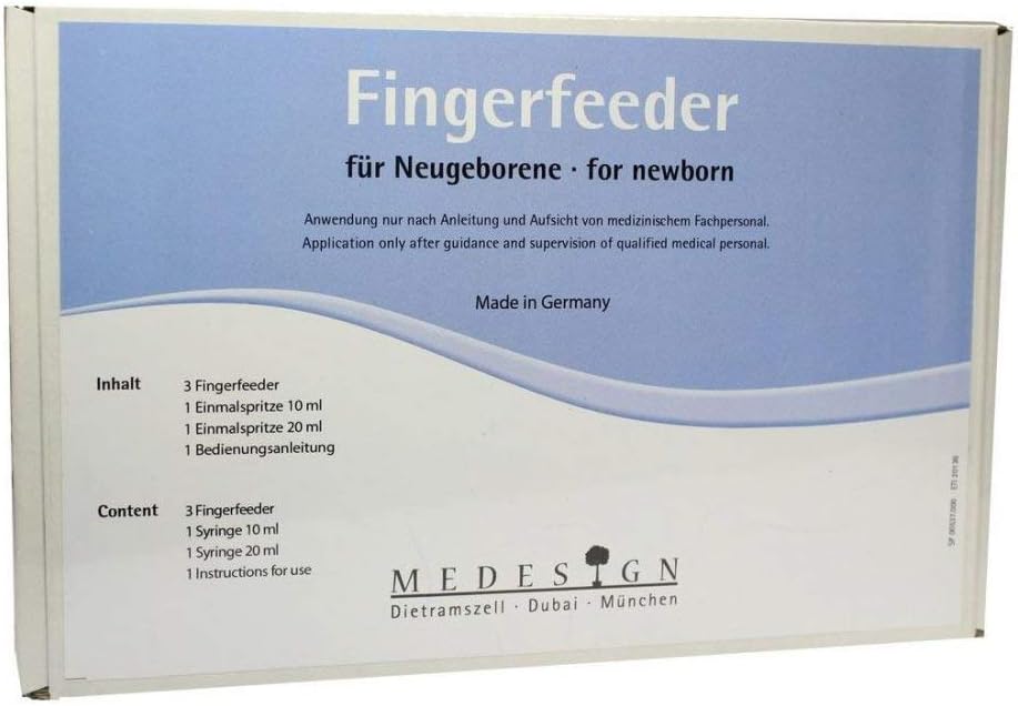 FINGERFEEDER für Frühgeborene 3 St. von medesign