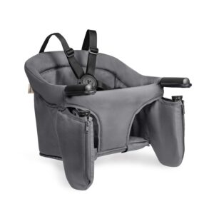 hauck Fix N Sit, grauer Kindertischsitz ab 6 Monaten
