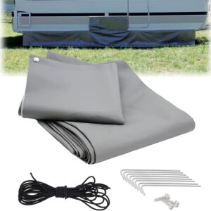 Bodenschürze Wohnmobil 700x50 cm PU-Oxford, Caravan-Schutz