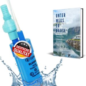 Comet Elegant Wasserpumpe 12V mit Rückschlagventil + Filter-Set