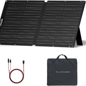 ALLPOWERS 100W Solarpanel faltbar für Powerstationen