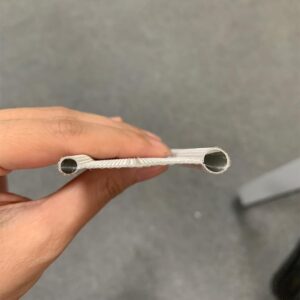 3 m Ka-Dor-Vorzeltschiene, 4–6 mm, Doppelbördelung, 8-Kanal