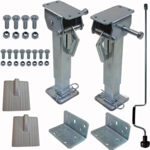 Kurbelstützen für Wohnmobil & Wohnwagen 290-455 mm