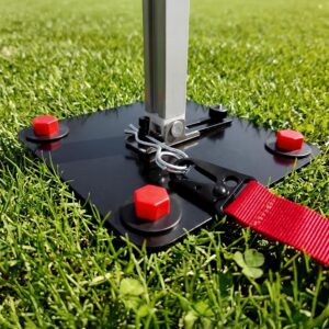 your GEAR Ankerplatten-Set Montana für Markisenfüße