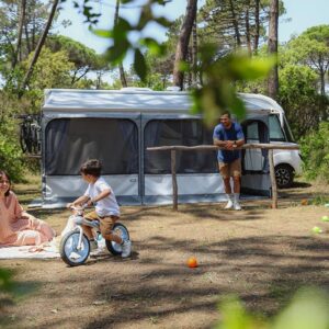 Fiamma Caravanstore ZIP XL Vorzelterweiterung, grau, 280–310 cm