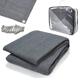 Anzubea Vorzeltteppich 3x4m Outdoor mit 12 Ösen & Heringen