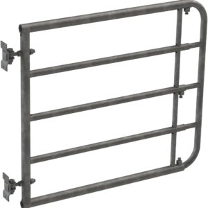 Verstellbares Weidetor, 1–1,7 m, 90 cm hoch, Stahl verzinkt