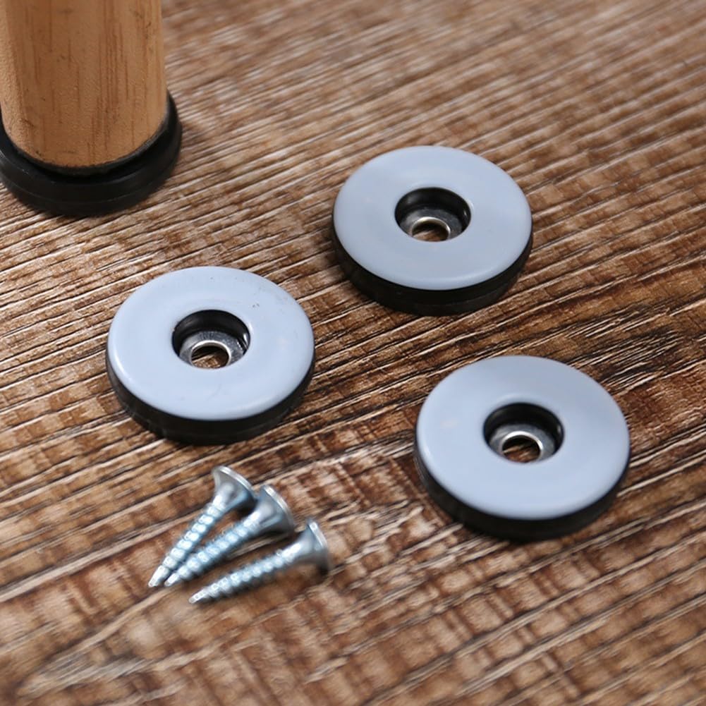 20 PTFE-Möbelgleiter mit Schrauben – Bodenschutz für Möbel