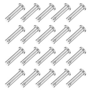 QUARKZMAN M6 x 25mm Splintbolzen Edelstahl 20 Stück
