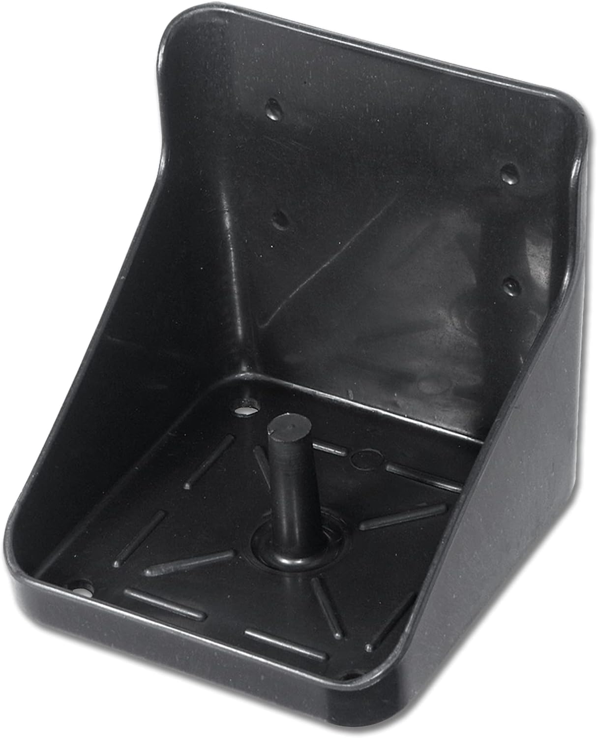 Waldhausen Lecksteinhalter schwarz, Kunststoff