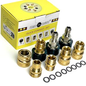 Hochdruckreiniger-Adapter-Set M22-14 mm, 8-teilig