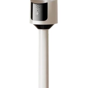 Leiser Standventilator, 3 Stufen, 5m Reichweite, Weiß