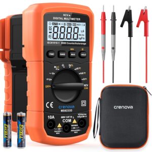 Crenova MS8233D Digital Multimeter mit NCV & Hintergrundlicht