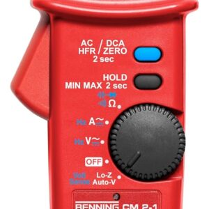 BENNING CM 2-1 Multimeter mit Stromzange 400A