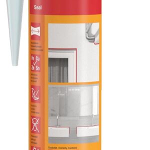 fischer Premium-Bausilikon 310 ml, transparent