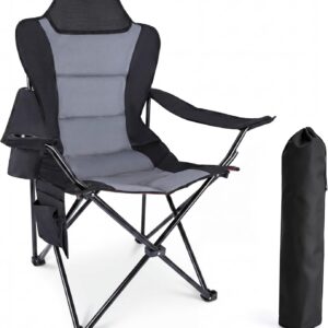 YEAUPE PRO Campingstuhl Faltbar Bequem Gepolstert, 150 kg