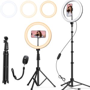 ATUMTEK 12" Ringlicht mit Stativ & Fernbedienung