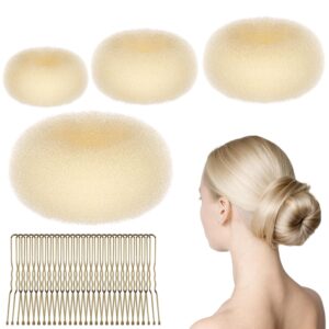 URAQT Donut Haar-Dutt-Set, 4-teilig