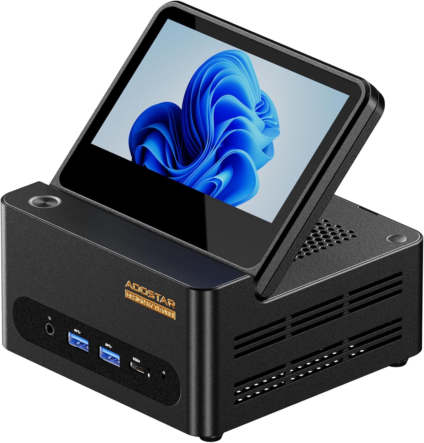 AOOSTAR G-FLIP Mini PC Ryzen 7 H255 mit 5-Zoll-Display